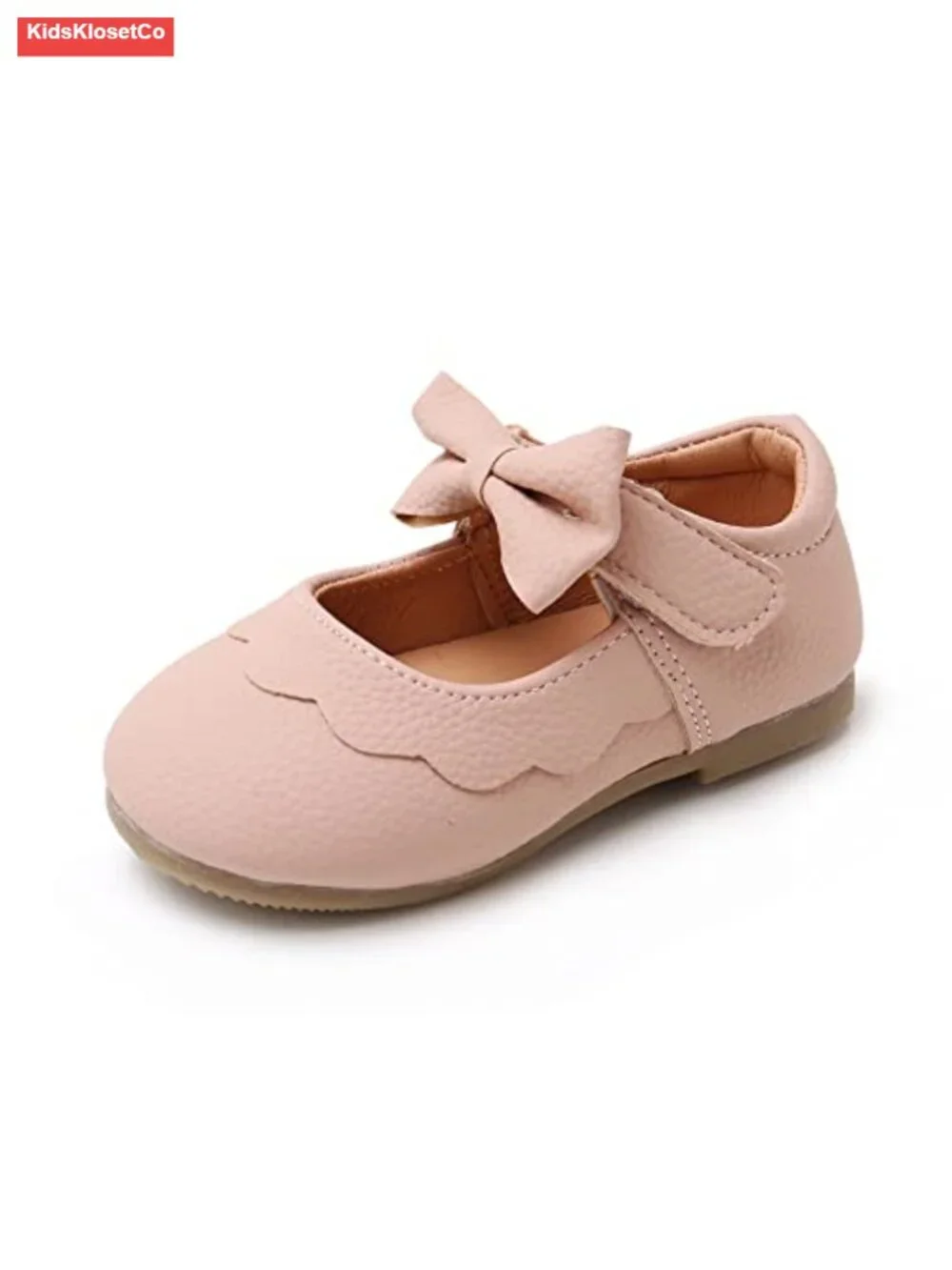 Toddler Mary Jane Flats Bowknot Princess Ballet Shoes Non-Slip Soft Sole